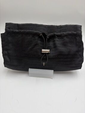 Prada  Drawstring Clutch Bag - Designer Logo Jacquard